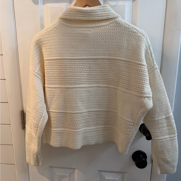 Magaschoni Cream Button-Up Cardigan Sweater - Picture 2 of 4